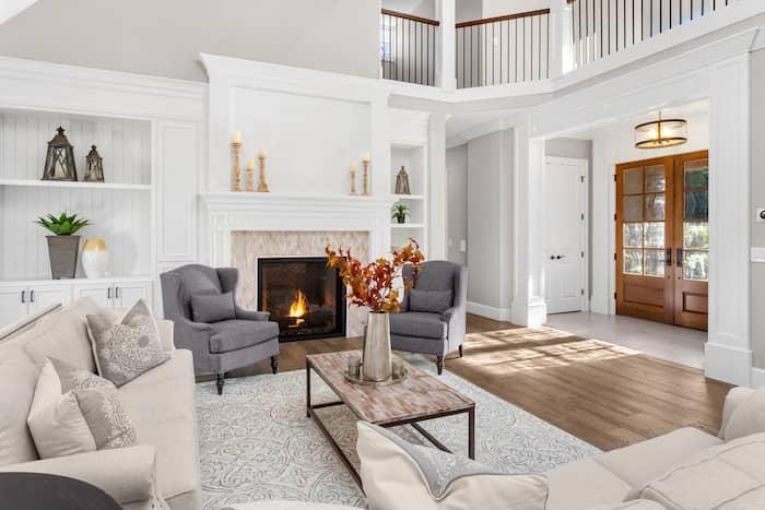 Luxury living room.